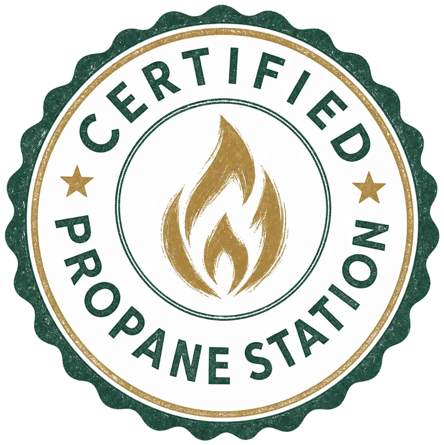 Certified propane station seal