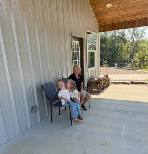 The office porch