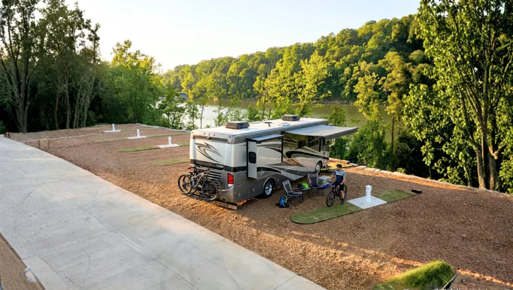 OZ Trails Bike Park, a lift-served mountain bike destination near Belle Pointe Park