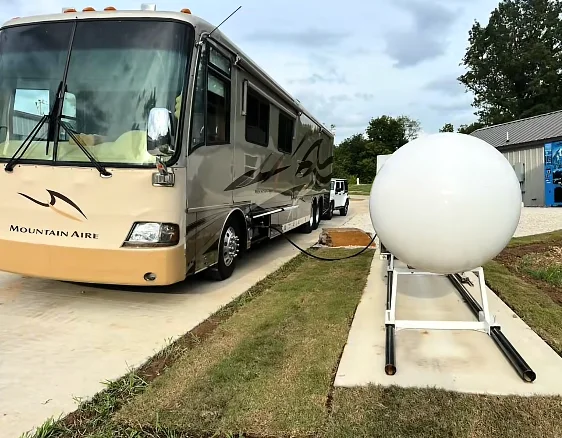 Certified propane fills